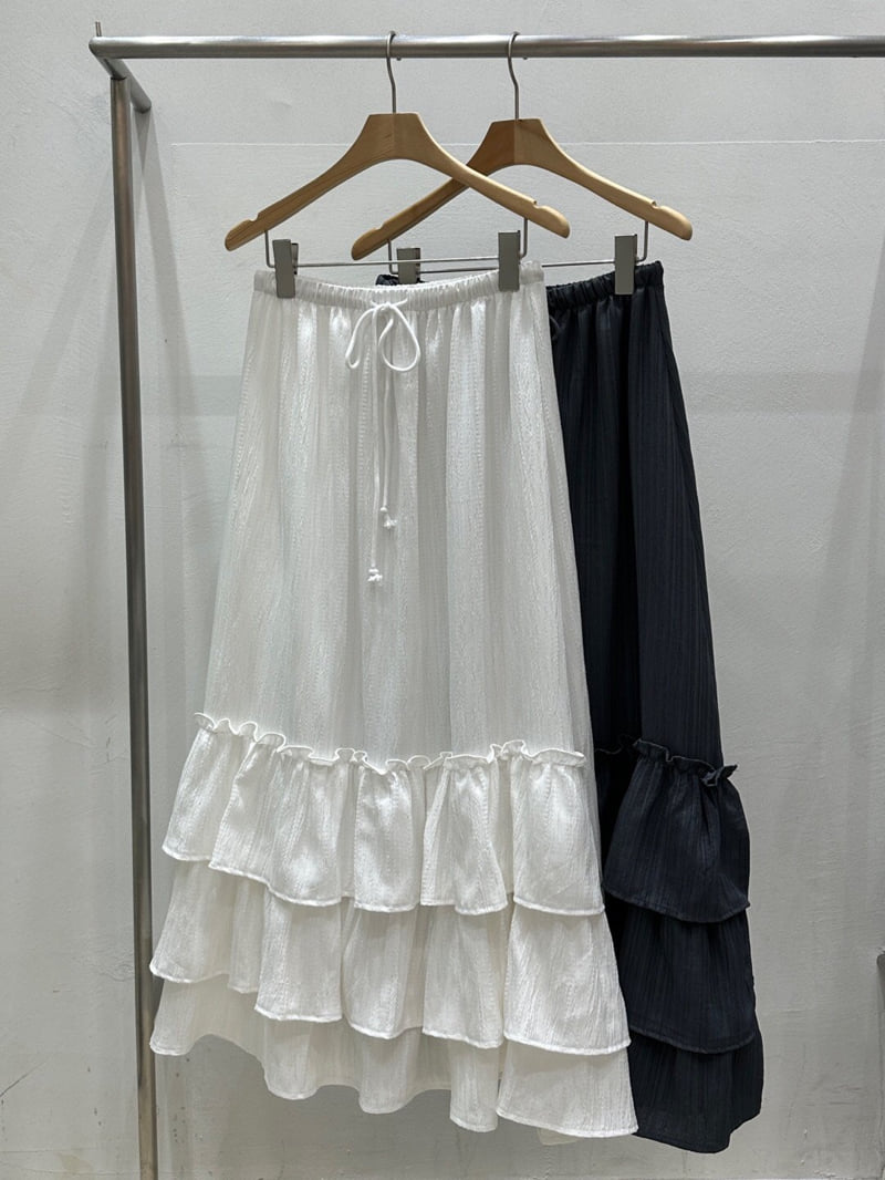 Flash - Korean Women Fashion - #vintageinspired - Ruffle Skirt - 10