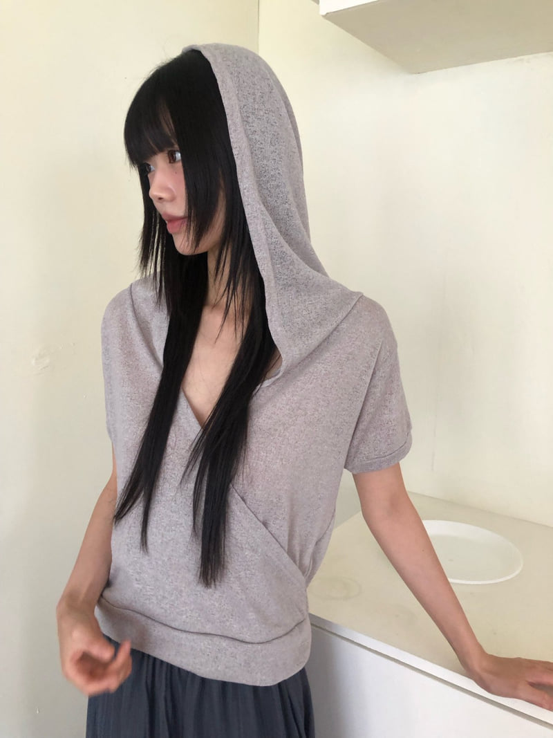 Flash - Korean Women Fashion - #womensfashion - One Button Hoodie - 8