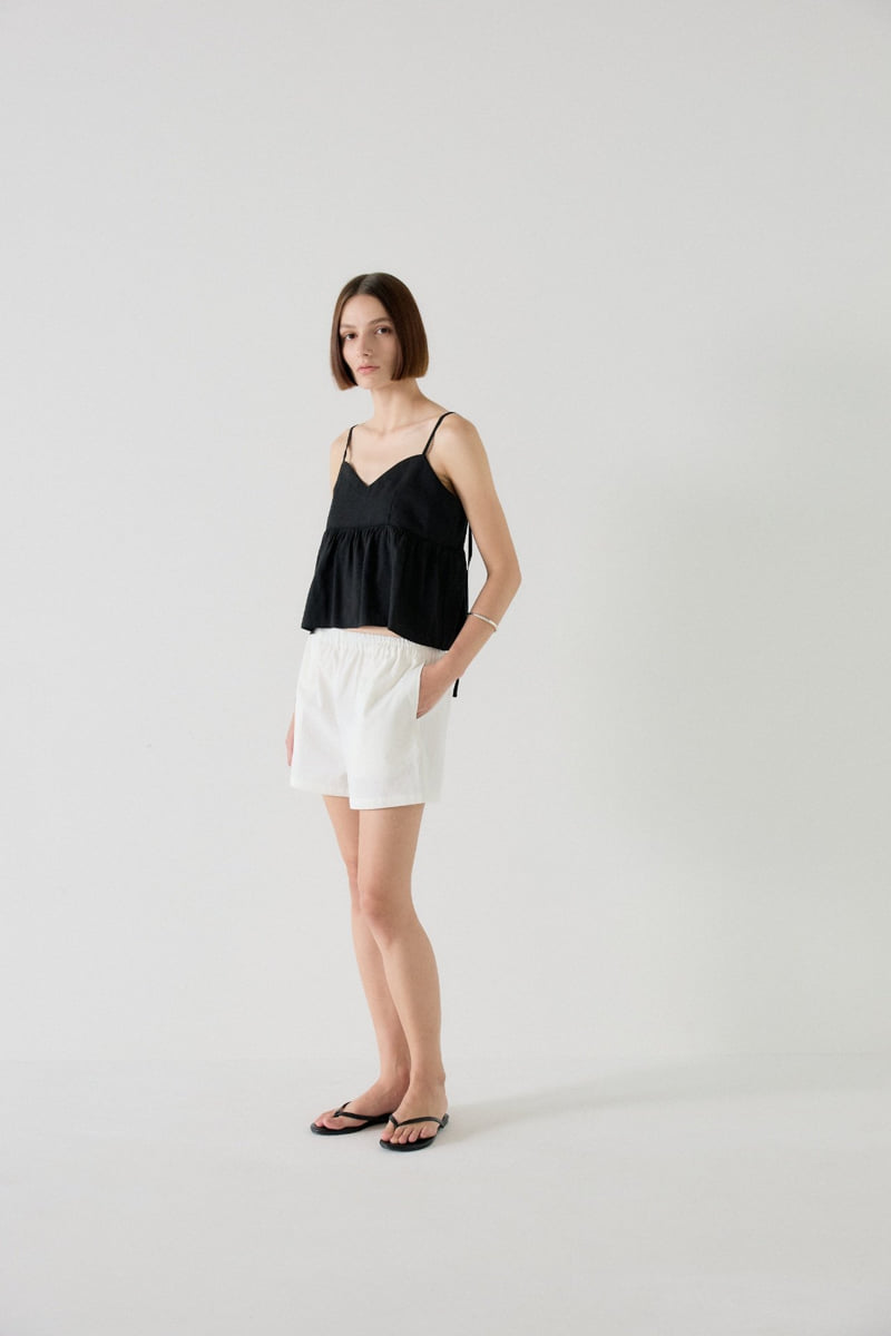Flatgarden - Korean Women Fashion - #momslook - Linen Half Pants - 7