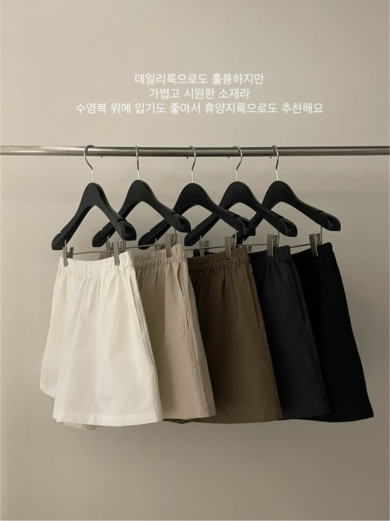 Flatgarden - Korean Women Fashion - #momslook - Linen Half Pants - 9