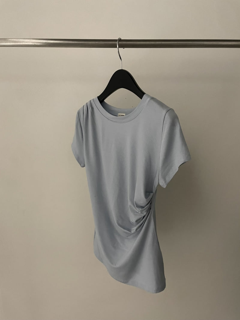 Flatgarden - Korean Women Fashion - #momslook - Tencel Shirring Tee - 12