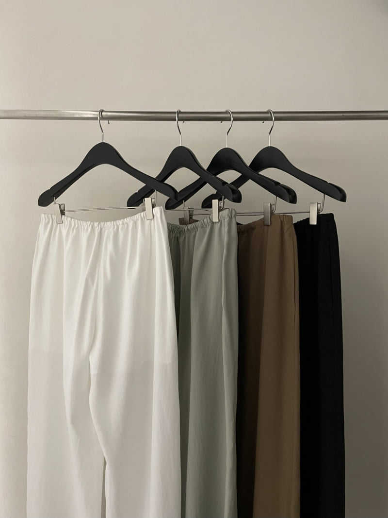 Flatgarden - Korean Women Fashion - #momslook - Rozan Banding Pants - 11