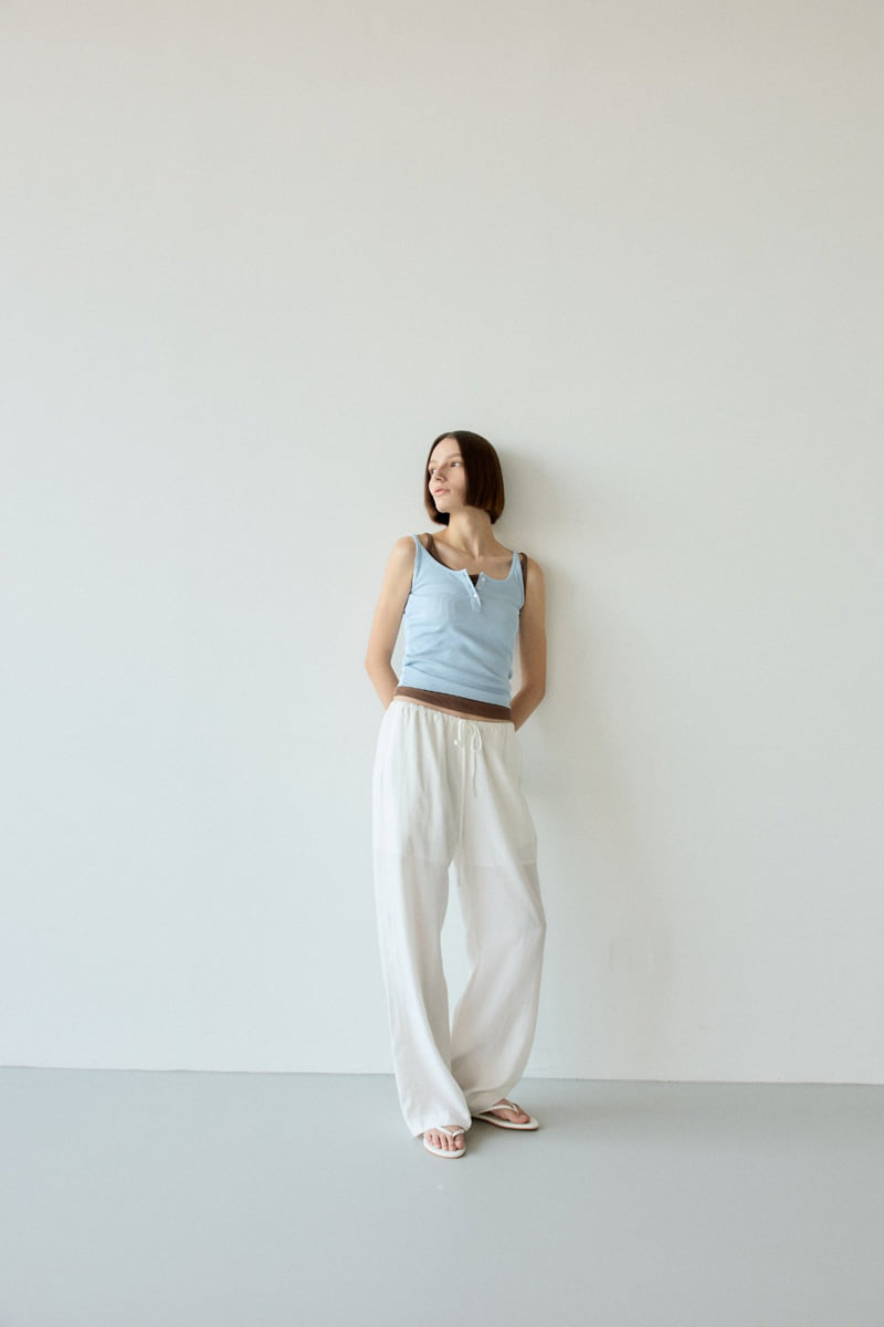 Flatgarden - Korean Women Fashion - #momslook - Rozan Banding Pants - 7