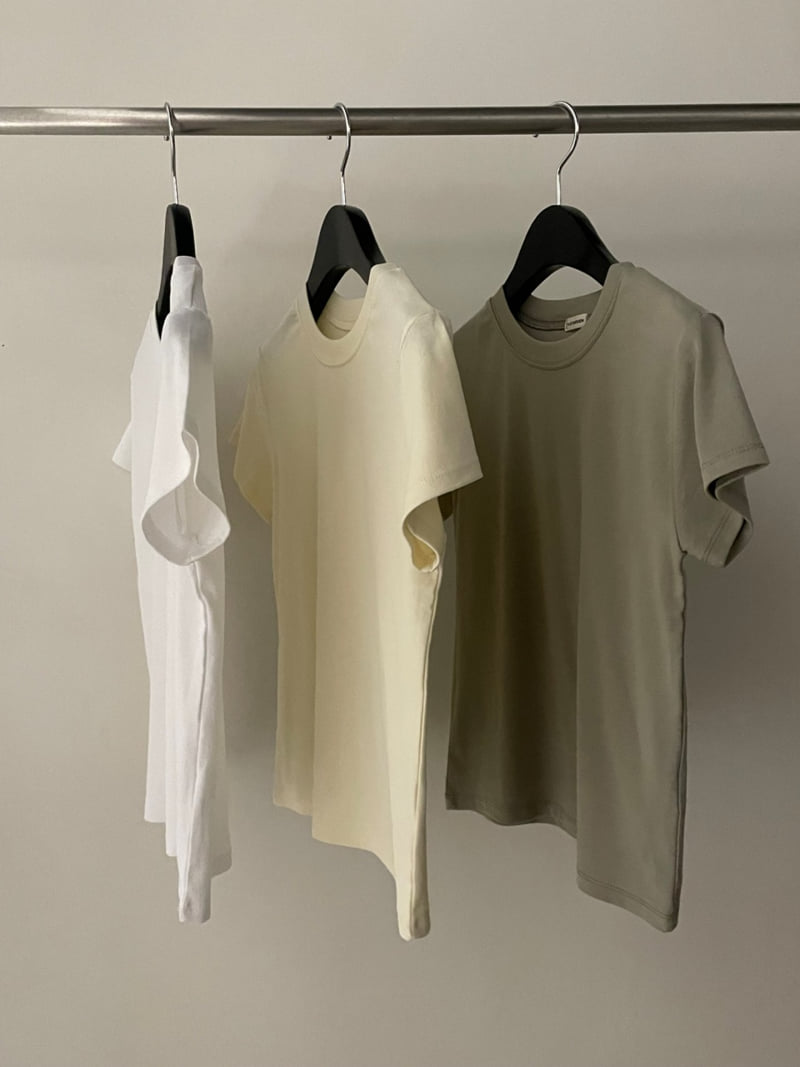Flatgarden - Korean Women Fashion - #momslook - Glass Tee - 11
