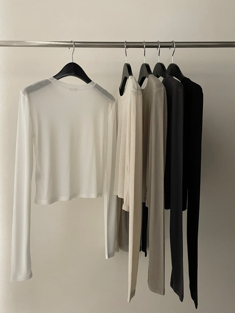 Flatgarden - Korean Women Fashion - #momslook - Migo Long Sleeve Tee - 10