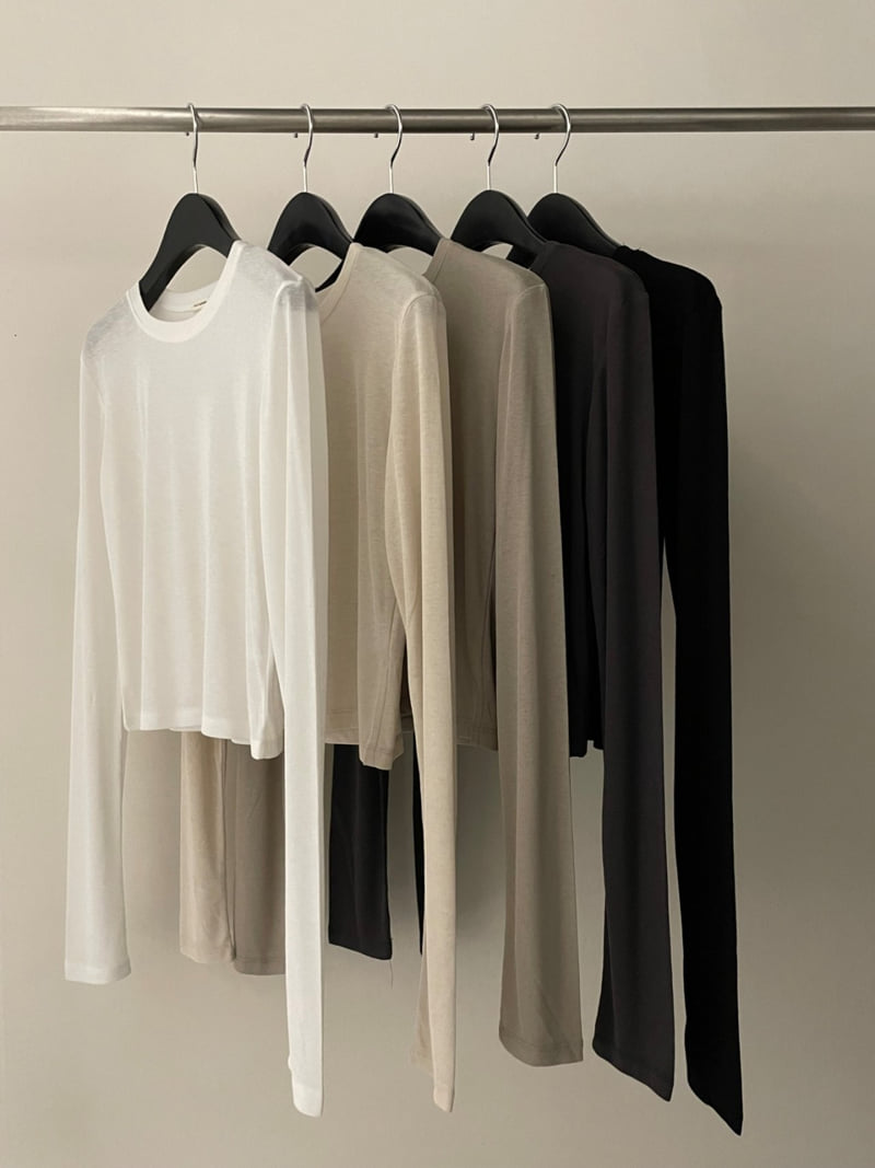 Flatgarden - Korean Women Fashion - #momslook - Migo Long Sleeve Tee - 11