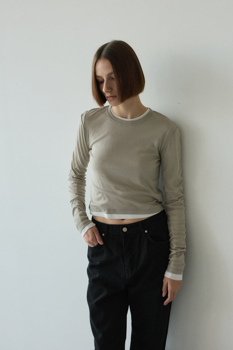 Flatgarden - Korean Women Fashion - #momslook - Migo Long Sleeve Tee - 3