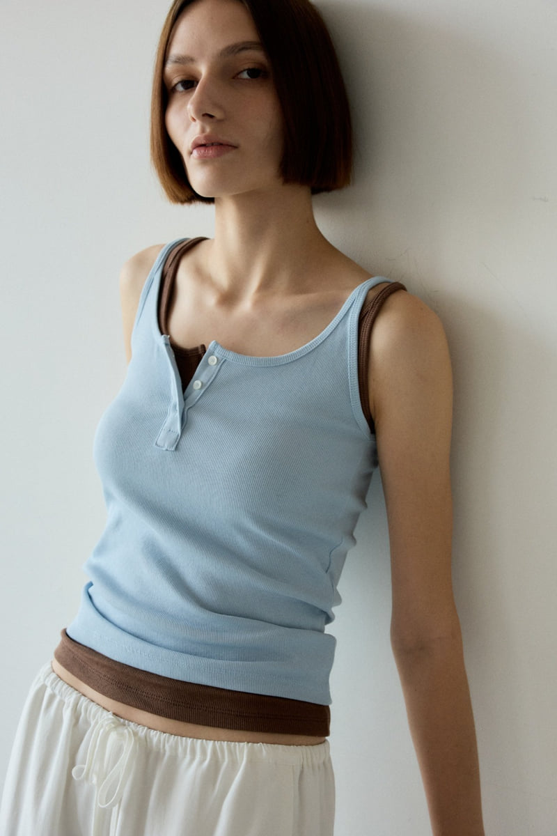 Flatgarden - Korean Women Fashion - #momslook - Open Ribbed Sleeveless - 6