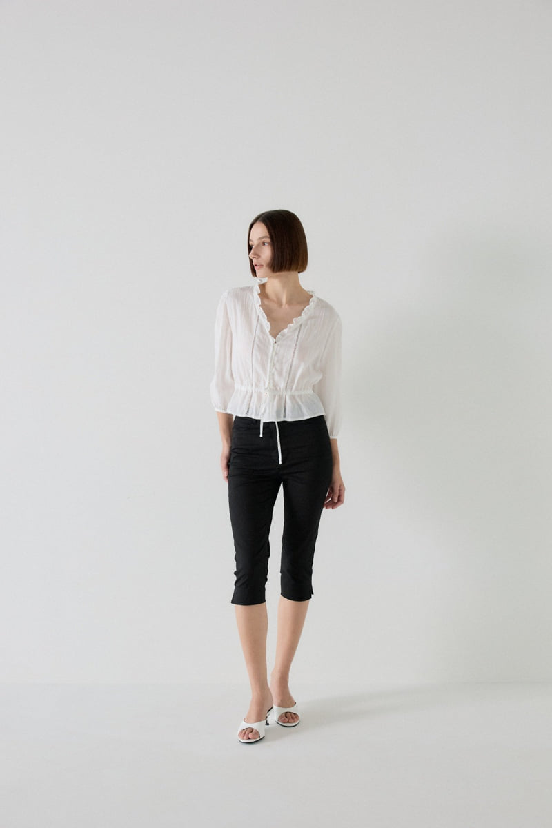Flatgarden - Korean Women Fashion - #momslook - Capri Pants - 3