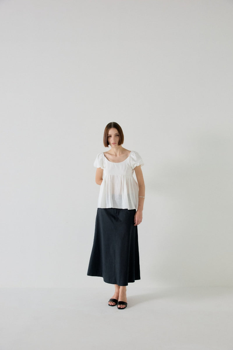 Flatgarden - Korean Women Fashion - #vintageinspired - Puff Blouse - 7
