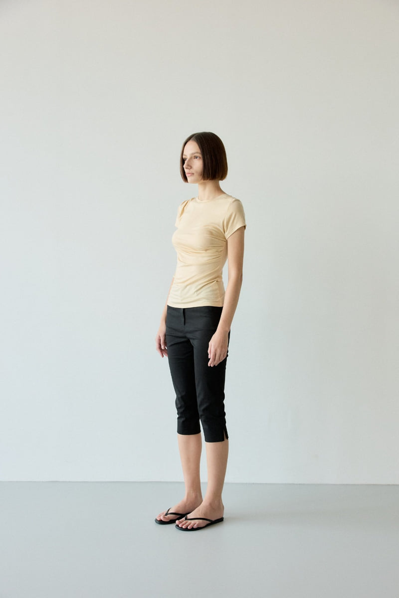 Flatgarden - Korean Women Fashion - #vintageinspired - Capri Pants - 6