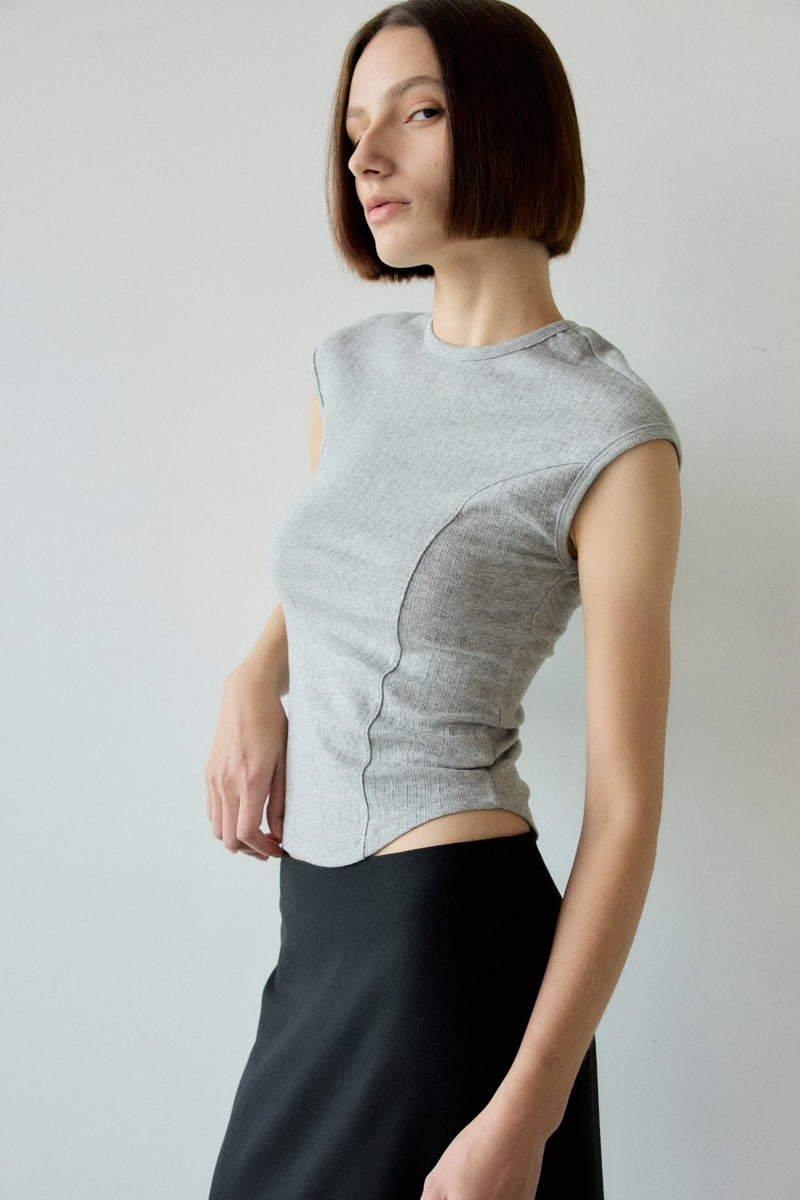 Flatgarden - Korean Women Fashion - #womensfashion - Momo Cap Sleeve Tee