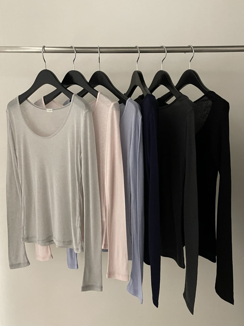 Flatgarden - Korean Women Fashion - #womensfashion - Ash Set (Sleeveless + Long Sleeve) - 10