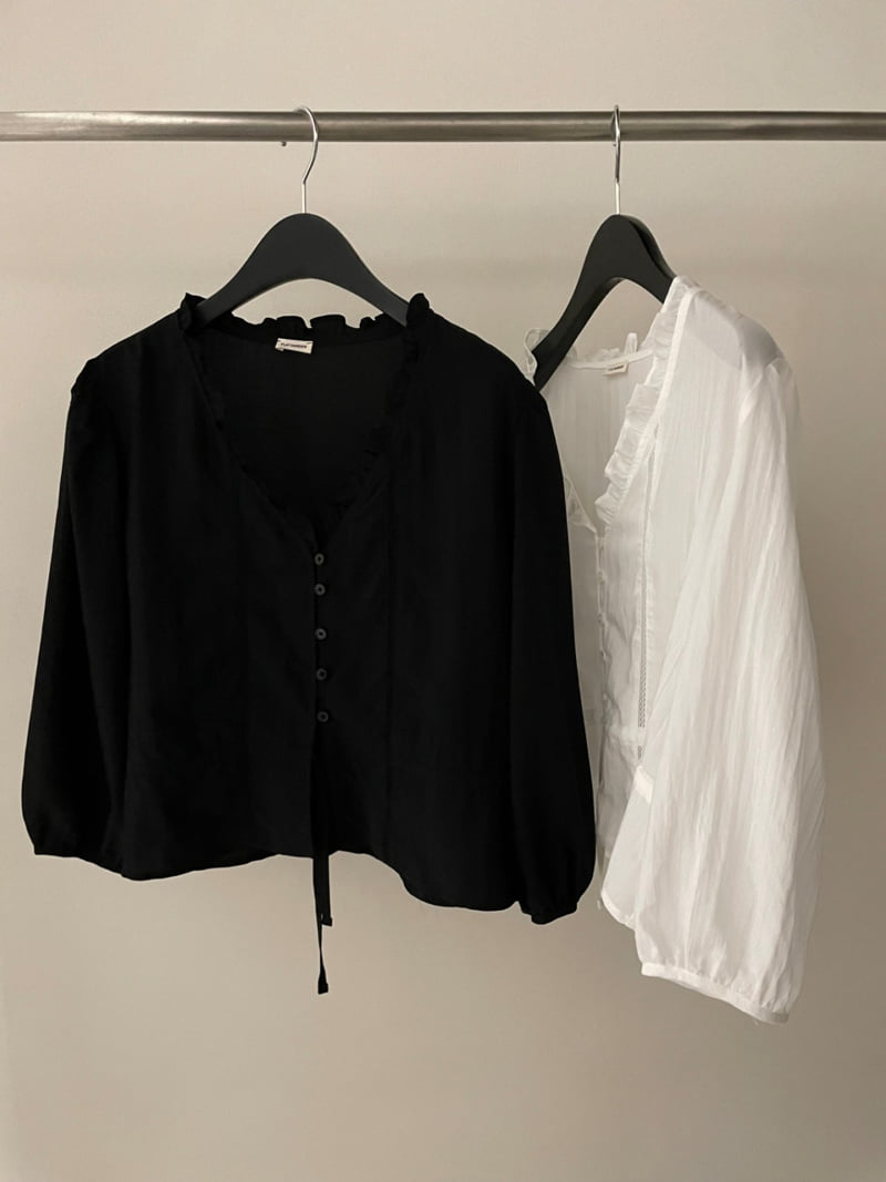 Flatgarden - Korean Women Fashion - #womensfashion - Frill Lena Blouse - 11