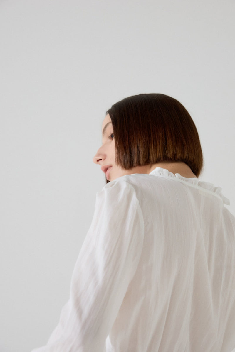 Flatgarden - Korean Women Fashion - #womensfashion - Frill Lena Blouse - 7