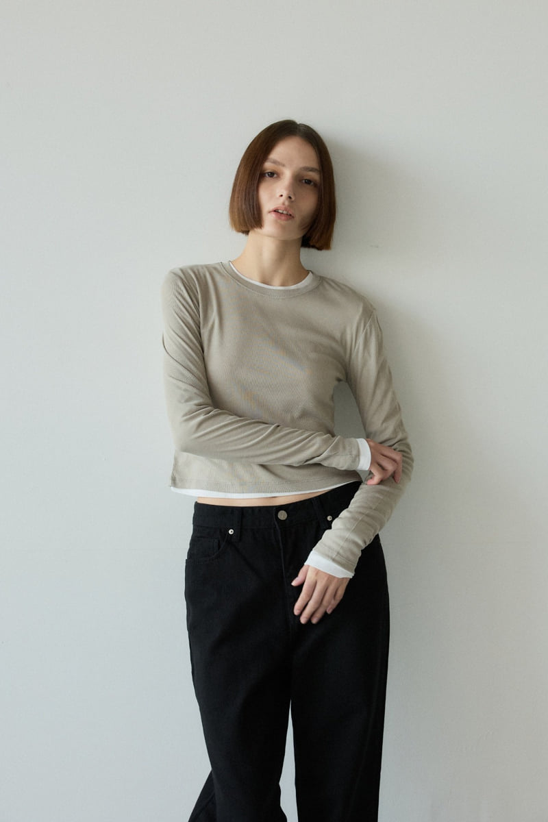Flatgarden - Korean Women Fashion - #momslook - Migo Long Sleeve Tee - 4
