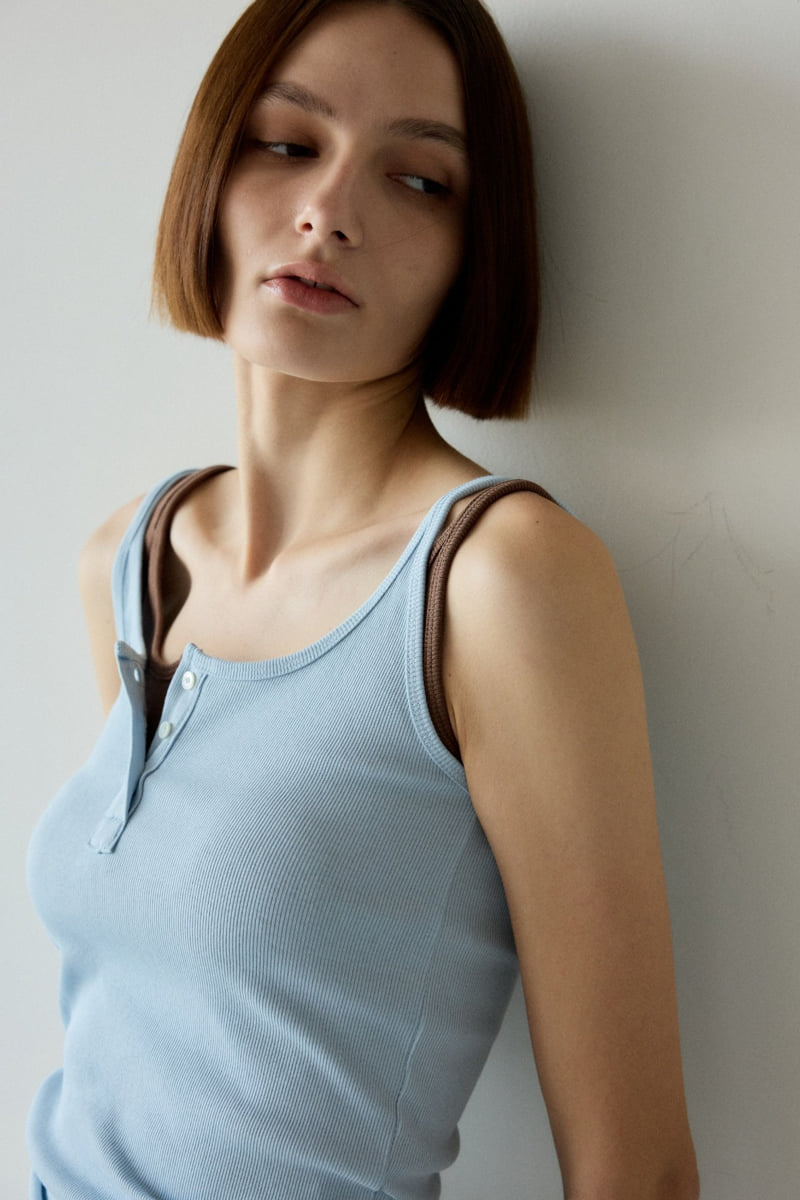 Flatgarden - Korean Women Fashion - #womensfashion - Open Ribbed Sleeveless - 3