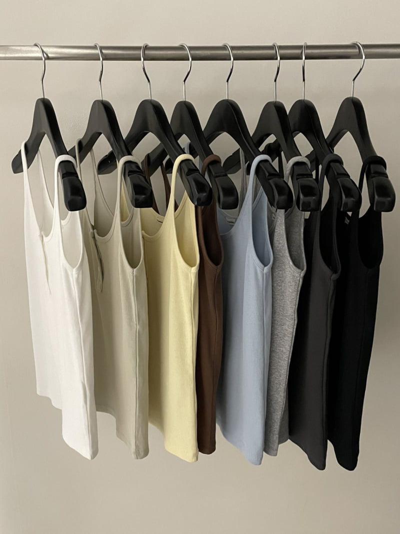 Flatgarden - Korean Women Fashion - #womensfashion - Open Ribbed Sleeveless - 9