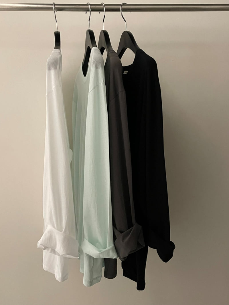 Flatgarden - Korean Women Fashion - #womensfashion - Pima Cotton Tee - 8