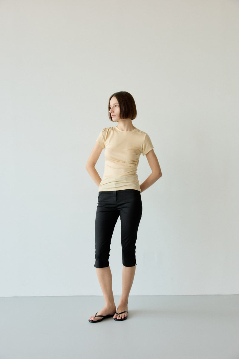 Flatgarden - Korean Women Fashion - #womensfashion - Capri Pants - 5