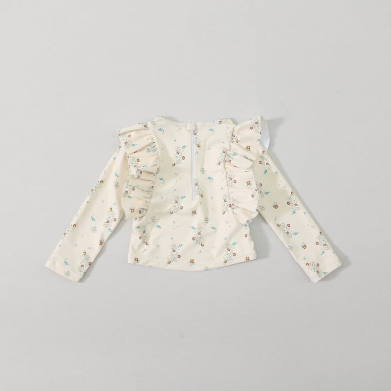 G Flower - Korean Children Fashion - #Kfashion4kids - Flower Rash Guard - 6