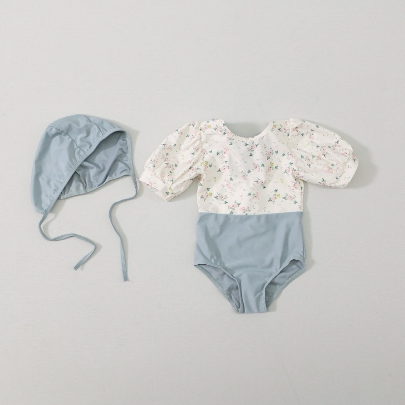 G Flower - Korean Children Fashion - #kidzfashiontrend - Two-Tone Swimsuit - 6