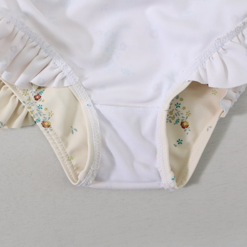 G Flower - Korean Children Fashion - #toddlerclothing - Flower Rash Guard - 12