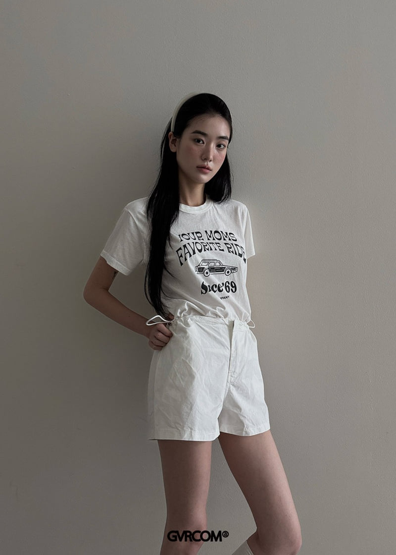 Gavara Market - Korean Women Fashion - #momslook - Ride Pig Short Sleeve Tee - 10