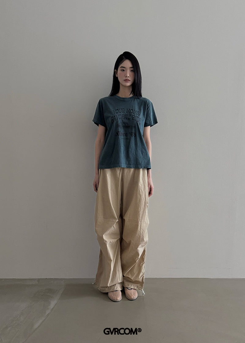 Gavara Market - Korean Women Fashion - #momslook - Ride Pig Short Sleeve Tee - 2