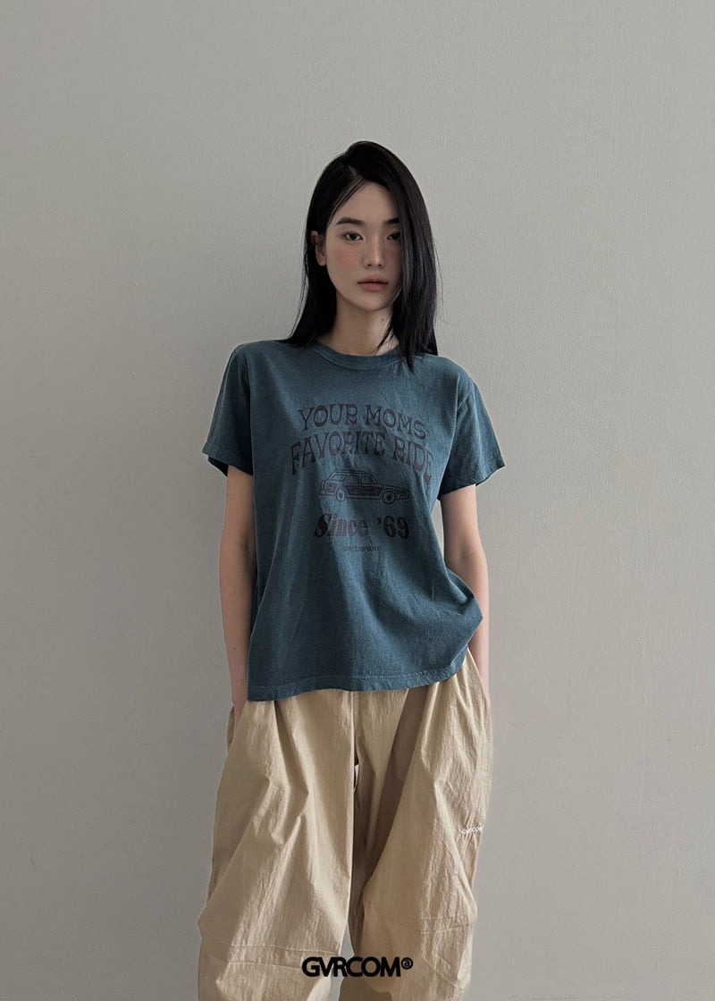 Gavara Market - Korean Women Fashion - #momslook - Ride Pig Short Sleeve Tee - 6