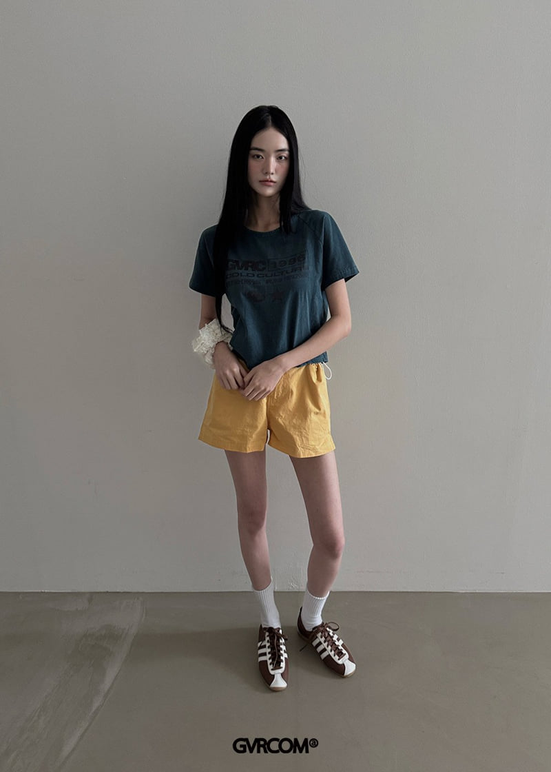 Gavara Market - Korean Women Fashion - #thelittlethings - Cold Raglan Short Sleeve Tee - 5