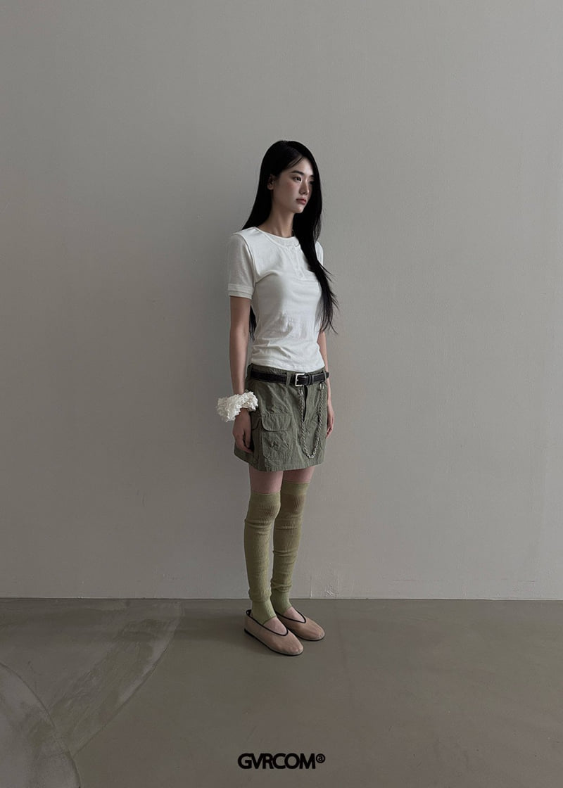 Gavara Market - Korean Women Fashion - #thelittlethings - Sins Layered Short Sleeve Tee - 3