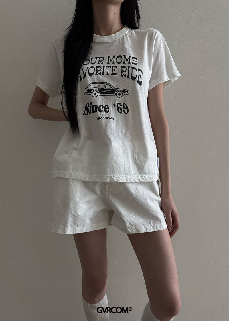 Gavara Market - Korean Women Fashion - #womensfashion - Ride Pig Short Sleeve Tee - 11