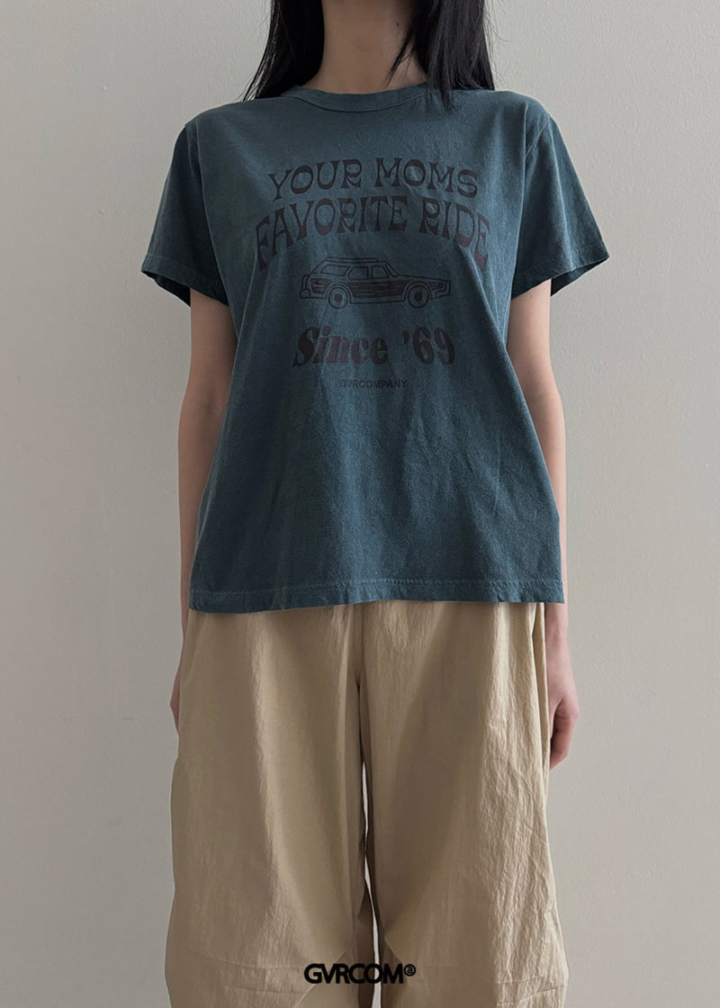 Gavara Market - Korean Women Fashion - #womensfashion - Ride Pig Short Sleeve Tee - 5