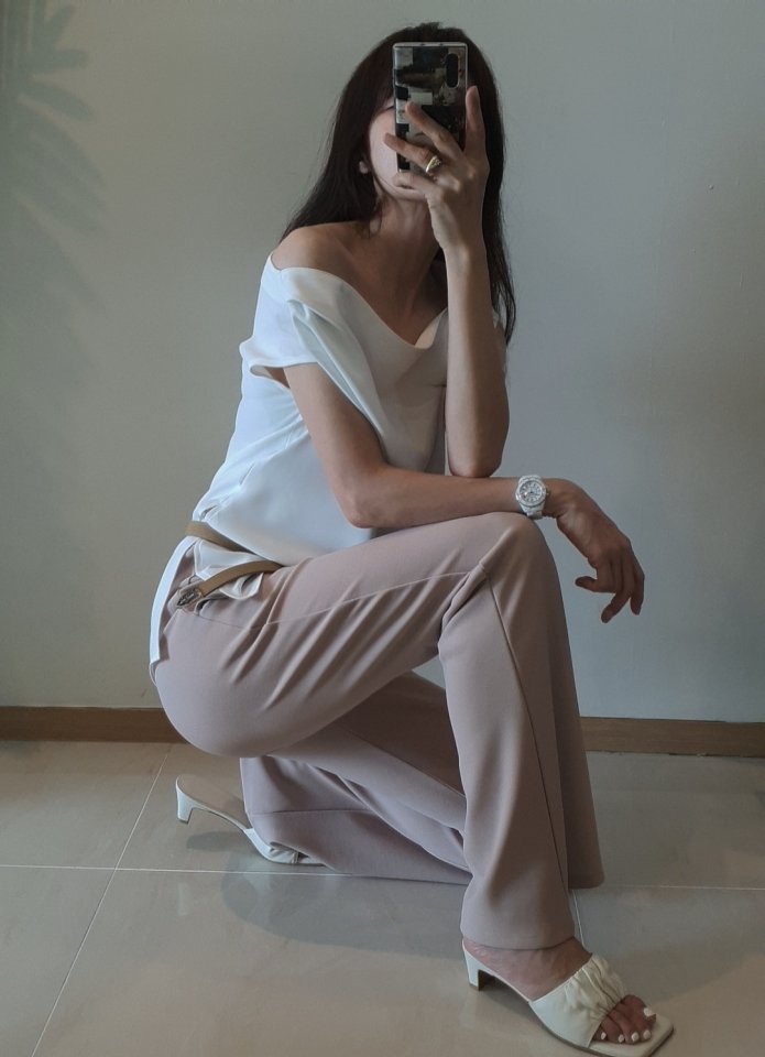 Gentle B - Korean Women Fashion - #momslook - Cool Brush Pants