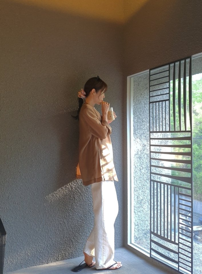 Gentle B - Korean Women Fashion - #momslook - Sheer Summer Jacket - 9