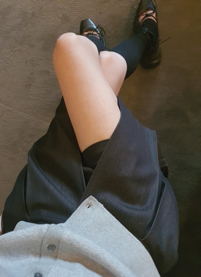 Gentle B - Korean Women Fashion - #momslook - Saint Wrap Skirt Pants - 5