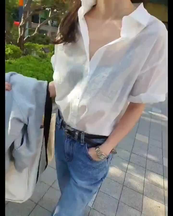 Gentle B - Korean Women Fashion - #womensfashion - Together Shirt - 4