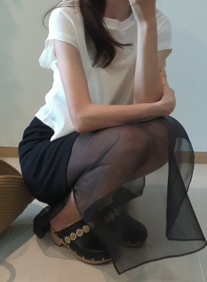 Gentle B - Korean Women Fashion - #momslook - Organza Skirt