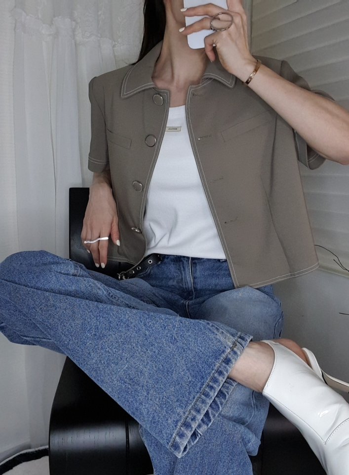Gentle B - Korean Women Fashion - #momslook - Basic Logo Sleeveless Top