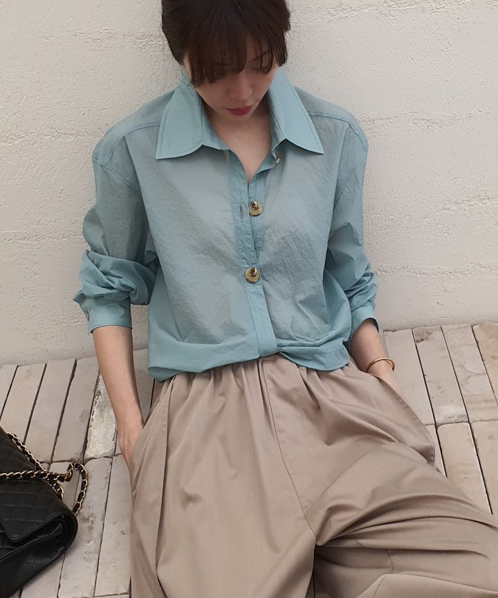 Gentle B - Korean Women Fashion - #momslook - Twist Shirt - 12