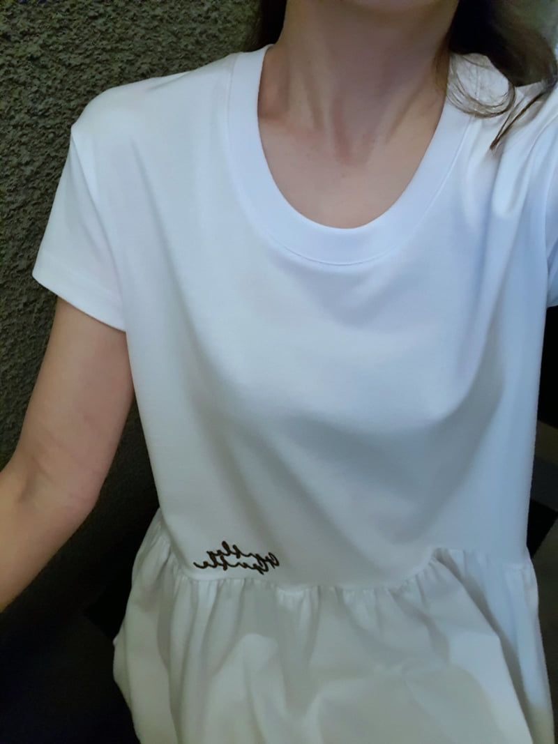 Gentle B - Korean Women Fashion - #momslook - Pumping Long Tee - 12