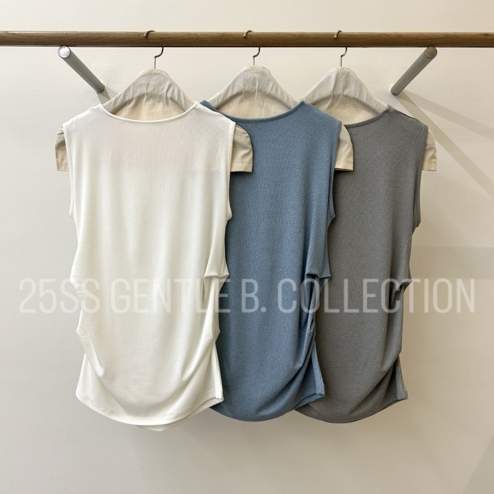 Gentle B - Korean Women Fashion - #momslook - Drape Long Sleeveless - 12