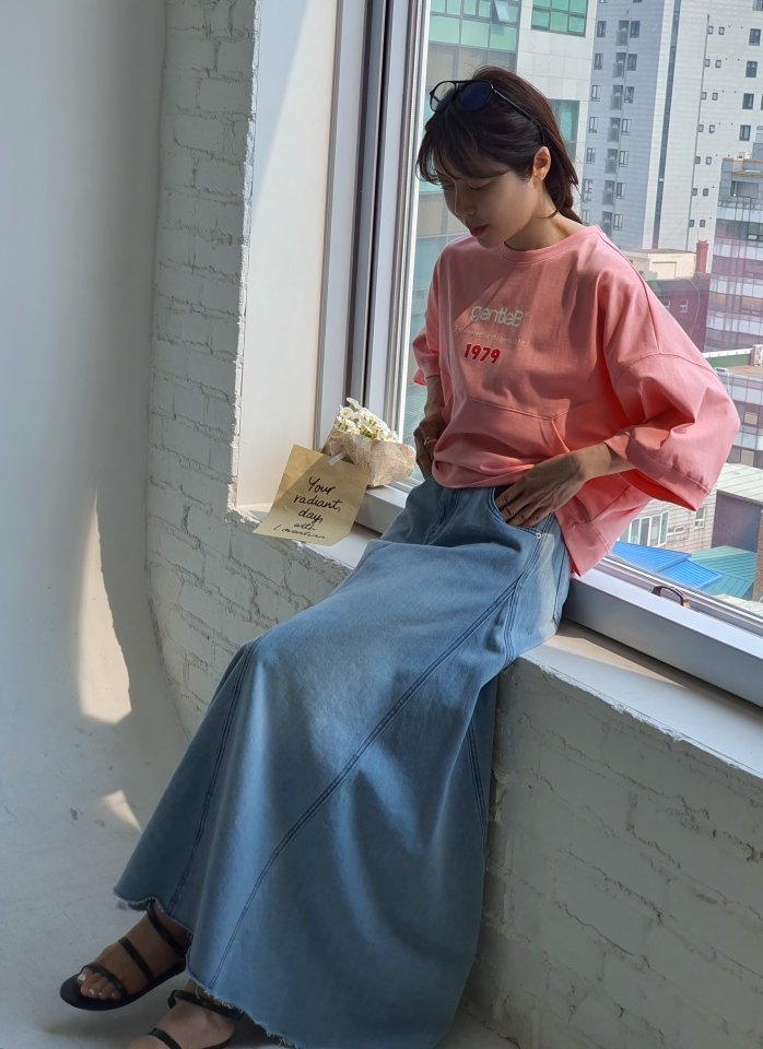Gentle B - Korean Women Fashion - #momslook - Kangaroo Tee - 7
