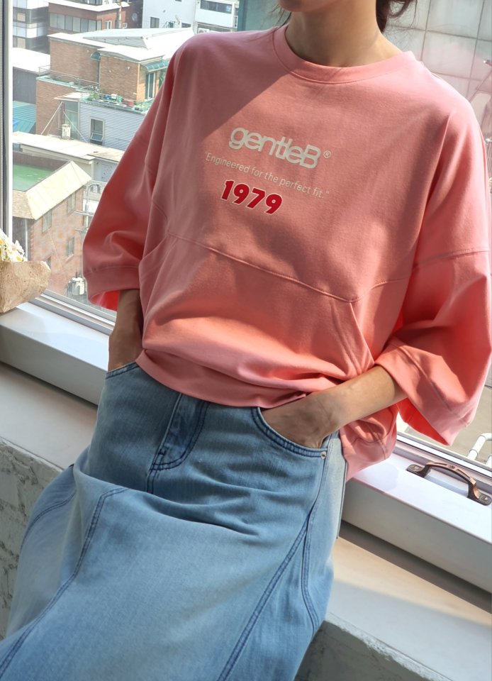 Gentle B - Korean Women Fashion - #momslook - Kangaroo Tee - 9