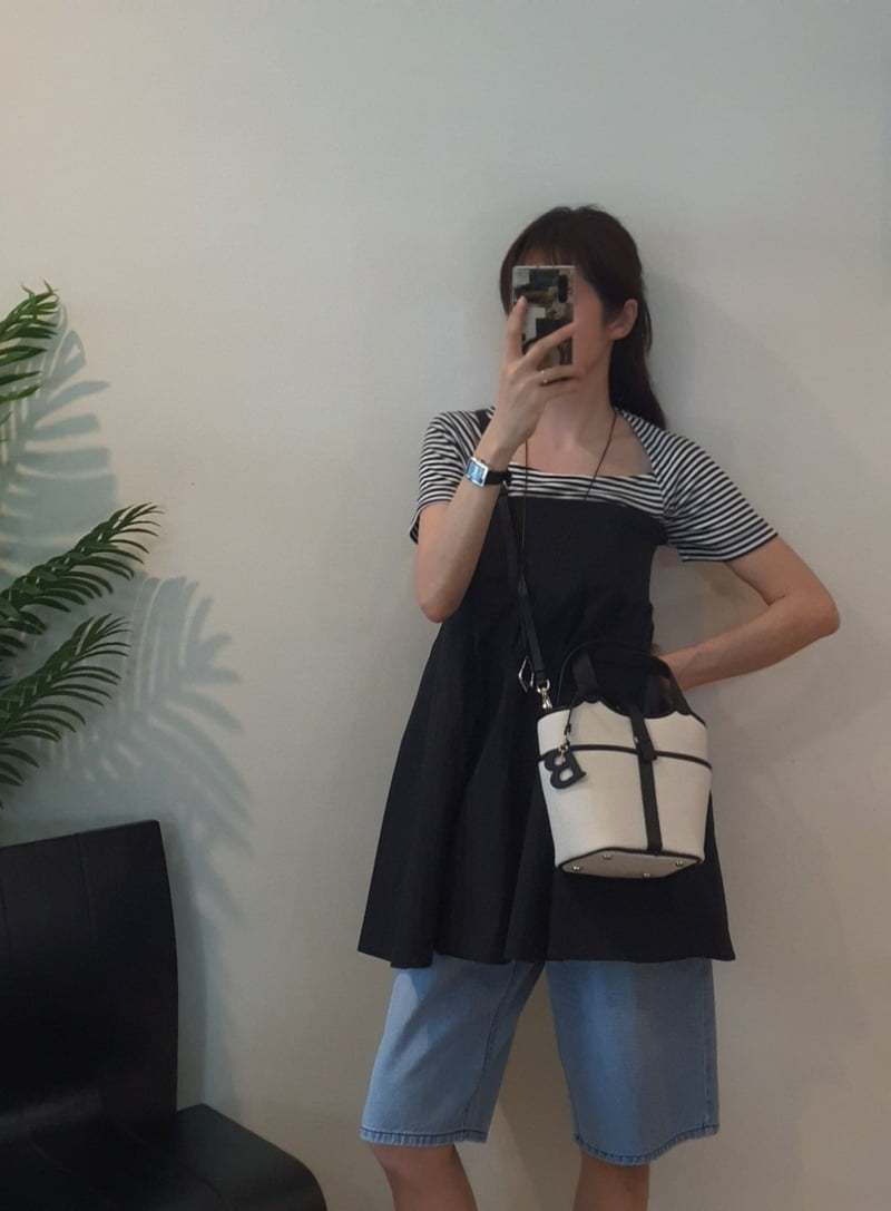 Gentle B - Korean Women Fashion - #momslook - Two-Way Top Skirt - 11