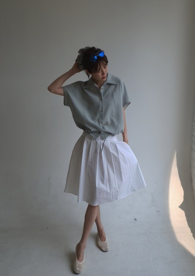 Gentle B - Korean Women Fashion - #momslook - Two-Way Top Skirt - 3