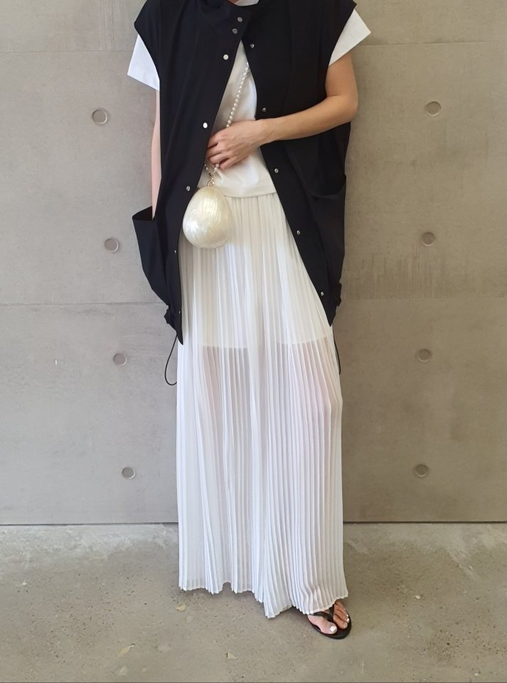 Gentle B - Korean Women Fashion - #momslook - Pleated Wide Pants - 5