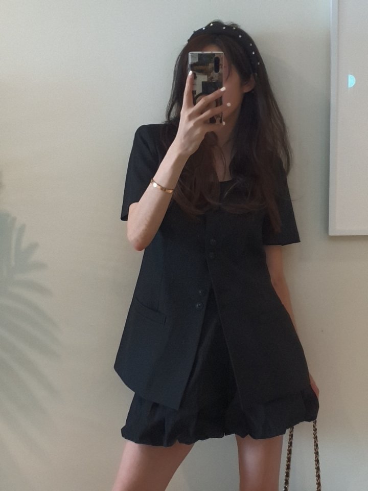 Gentle B - Korean Women Fashion - #momslook - Square Jacket - 12