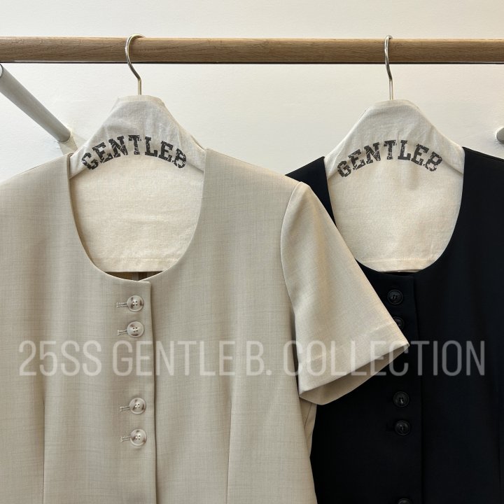 Gentle B - Korean Women Fashion - #womensfashion - Square Jacket - 4